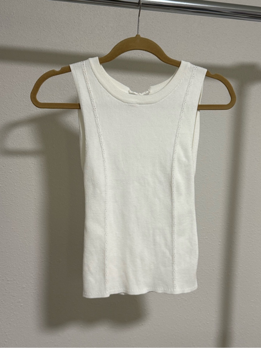 Intimately Free People | Open Back Pointelle Knit Tank